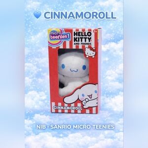 Hello Kitty Micro Teenies Cinnamoroll Plush NIB Sanrio Mini Kawaii Toy